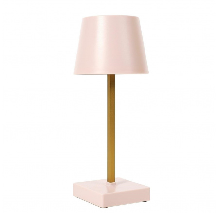 Růžová dotyková LED lampička Blanca