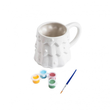 Malování hrnku CRAFTIFY vánoční stromek 15x10,5x10 cm 709623