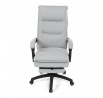 Kancelářské křeslo, synchronní mechanismus, stříbrná látka, KA-Y350 SIL