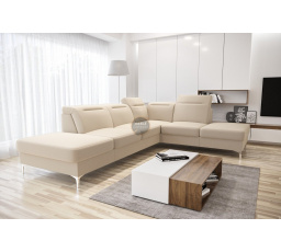 Rohová sedací souprava OSLO 295x220 - krémová , pravá