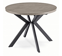 Stůl LUKAS Rozkládací 100-250 cm Beton/Černý