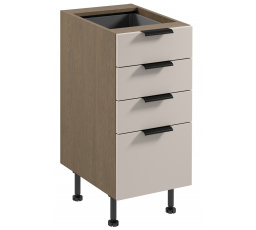 Dolní skřínka SORENTO D40S4 - Baltic Storm/Béžová