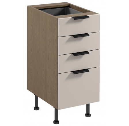 Dolní skřínka SORENTO D40S4 - Baltic Storm/Béžová