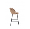 Barová židle H96, Béžová/Černá
