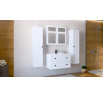 Skříňka pod umyvadlo 80/2S, bílá
