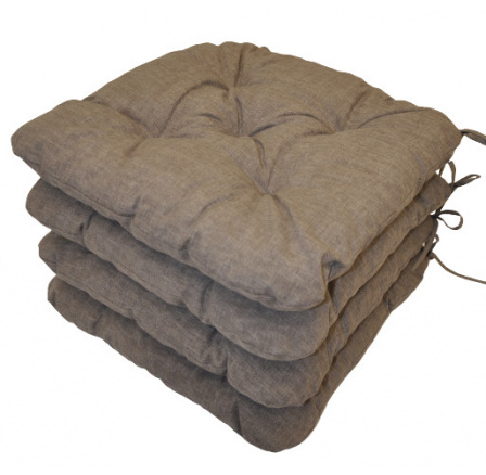 Sedák UNI Maxi barva šedý melír - set 4 kusy