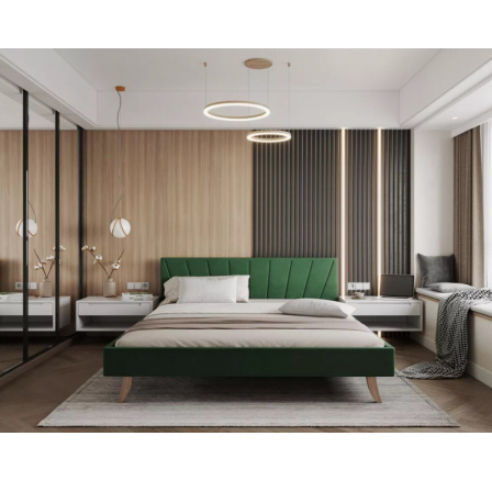 Postel HEAVEN Trinity Zelená 160 x 200 Postel HEAVEN Trinity Zelená 160 x 200