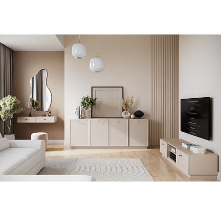 LORINI RTV 150 2SZ - kašmír / černý T-bar / sokl