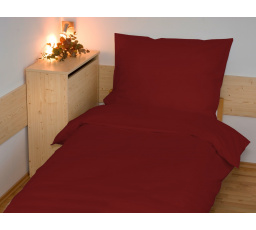 Povlečení francouzské bavlna UNI 240x220,70x90 vínové