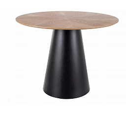Jídelní stůl ANGEL 100, Dub/Černá