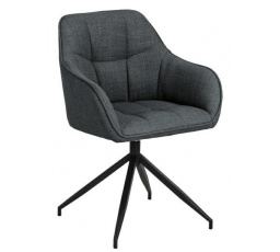 Židle Brenda tmavě šedá