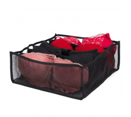 Organizér do zásuvky na podprsenky černý