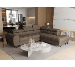 Rohová sedací souprava ASPEN 260x225 cm - pravá, béžová