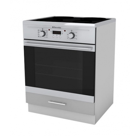 Kuchyňská skříňka Femme PK šedý lesk