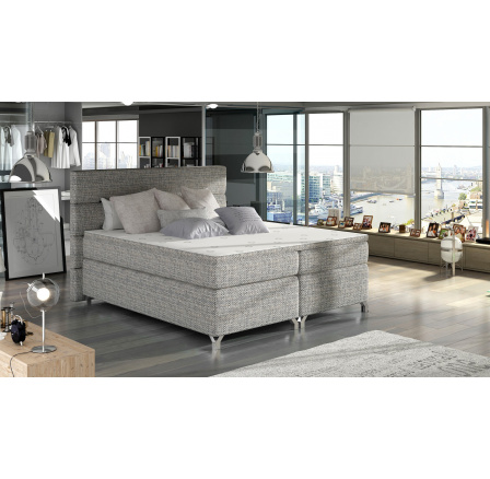 Postel Boxspring AMADEO 140X200 Berlín 01