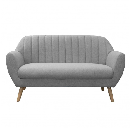 Dvojsedačka Bella šedá