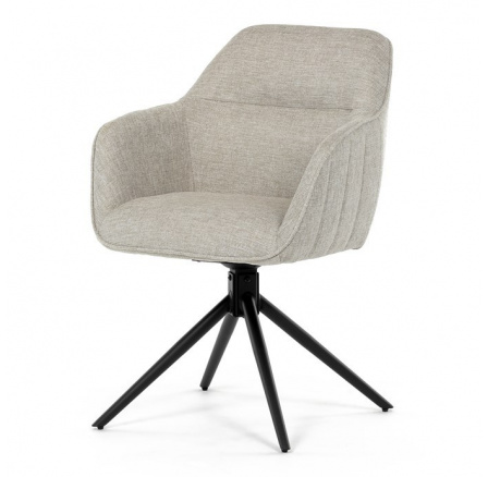 Jídelní židle, krémová, látka, HC-536 CRM2 Jídelní židle, krémová, látka, HC-536 CRM2