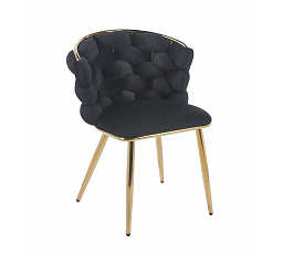 Židle velvet černá K47-FXJG G