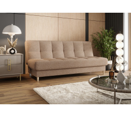 Rozkládací pohovka LINDA 200 cm - Odstíny světlé béžové