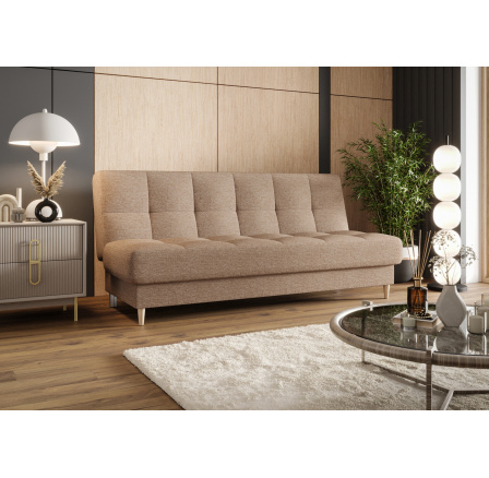 Rozkládací pohovka LINDA 200 cm - Odstíny světlé béžové