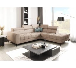 Rohová sedací souprava PORTO 225X255 cm - pravá, volitelný odstín