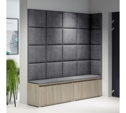 Předsíňová stěna EMI 3, Trinity 15/Dub Sonoma