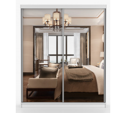 Šatní skříň MULTI 20 - 183 cm, Bílá