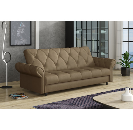 Pohovka Bologna světle hnědá