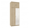 Šatní skříň Enja 2D, dub sonoma