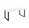 Jídelní stůl INDIGO 90x185, Bílý