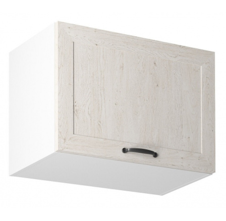 Kuchyňská horní skříňka ROYAL G60K, Bílá/Borovice nordická