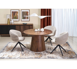 FARGO rozkládací stůl, deska - ořechová, nohy - ořechové (2p=1ks)