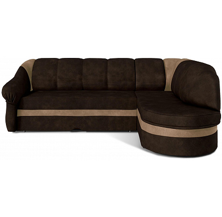 Rohová sedací souprava Benano - pravá, Monolit 29 / Monolit 09