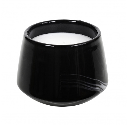 Vonná svíčka Marble S černá