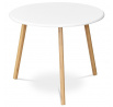Konferenční stolek 60x60x51cm, mdf, bílá, AF-1144 WT
