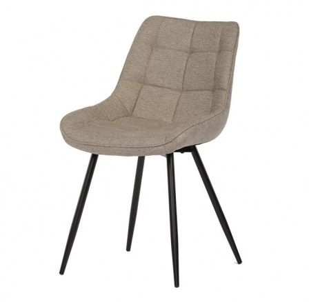 Jídelní židle, béžová, látka, CT-395 CRM2
