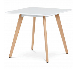 Jídelní stůl 80x80cm, mdf DT-312 WT