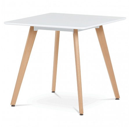 Jídelní stůl 80x80cm, mdf DT-312 WT
