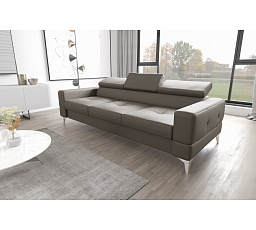 POHOVKA TOSCANIA III 250 CM PŘÍRODNÍ KŮŽE