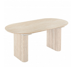 Stůl OVAL Rozkládací 180-220 cm Travertin