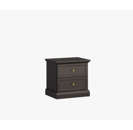 Noční stolek LUCCA SN, Černá Noční stolek LUCCA SN, Černá