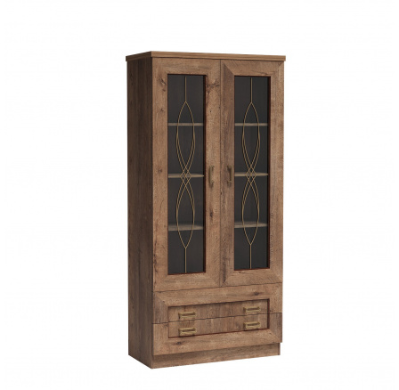 Vitrína Tadeusz T8 Dub Lefkas Vitrína Tadeusz T8 Dub Lefkas