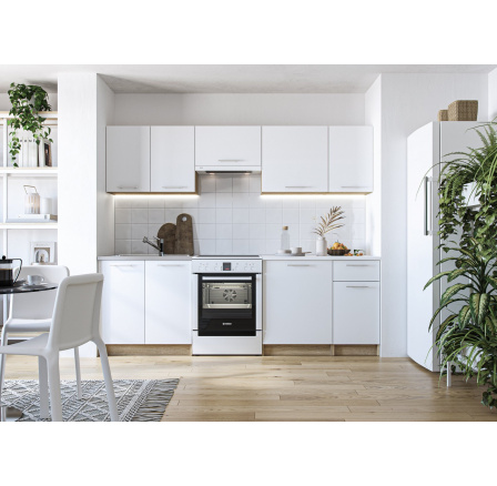 Kuchyňská linka DARIA 240, Dub sonoma/Bílá