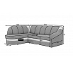 Rohová sedací souprava BENANO - levá, Berlin 02/Berlin 10