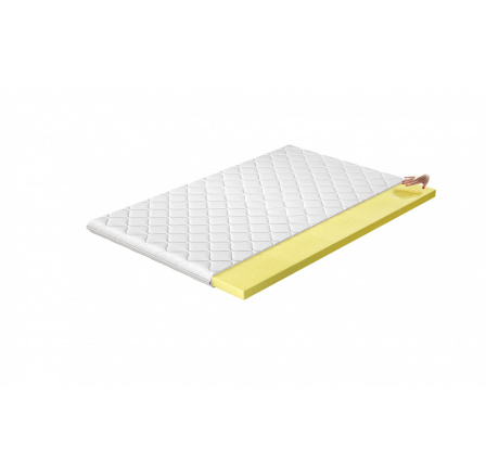 Vrchní matrace - Topper VISCO 160x200 cm, Hypoalergenní potah Microfibre Vrchní matrace - Topper VISCO 160x200 cm, Hypoalergenní potah Microfibre