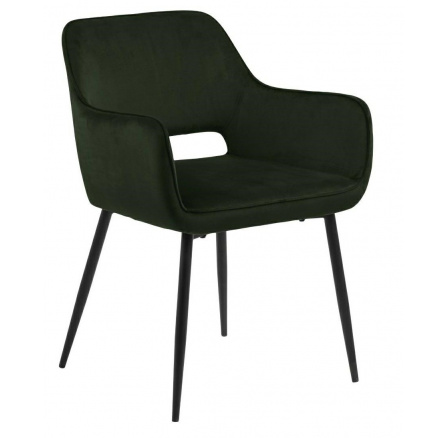 Židle Ranja Olivově zelená