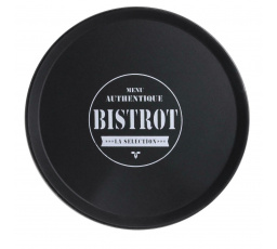 Protiskluzový podnos Bistrot bílý