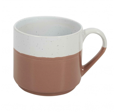 Hrnek Jumelle růžový 330 ml