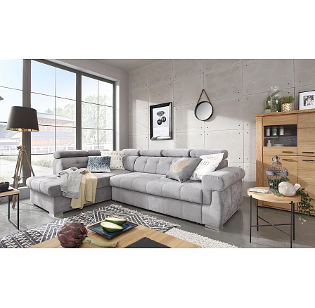 Rohová sedací souprava Amadeus L šedá Rohová sedací souprava Amadeus L šedá