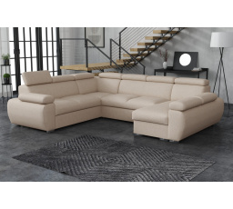 Sedací souprava Bodie U pravá béžová